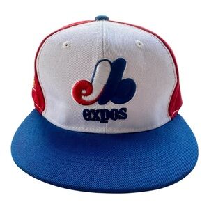 VTG '90s Montreal Expos Hygrade MLB Snapback Hat Cap
